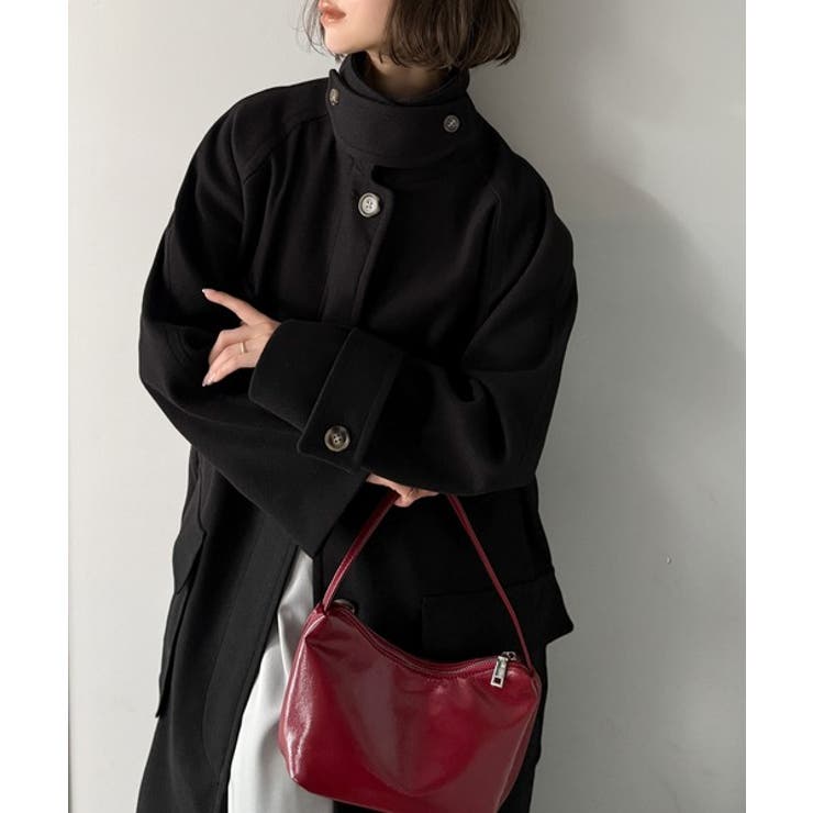 ロング丈比翼ステンカラーコート | Classical Elf  | 詳細画像10 