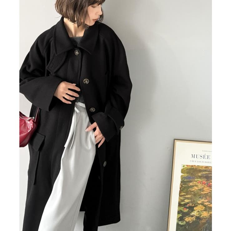 ロング丈比翼ステンカラーコート | Classical Elf  | 詳細画像11 