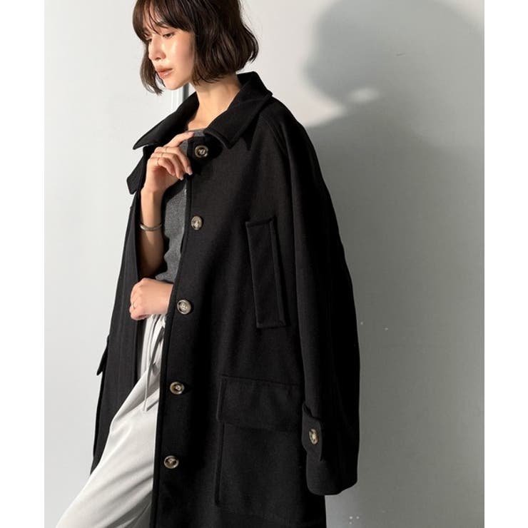 ロング丈比翼ステンカラーコート | Classical Elf  | 詳細画像12 