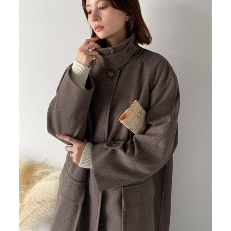 ロング丈比翼ステンカラーコート | Classical Elf  | 詳細画像14 