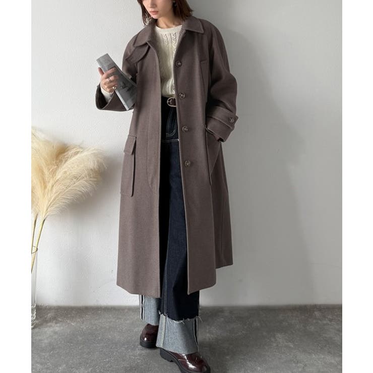 ロング丈比翼ステンカラーコート | Classical Elf  | 詳細画像15 