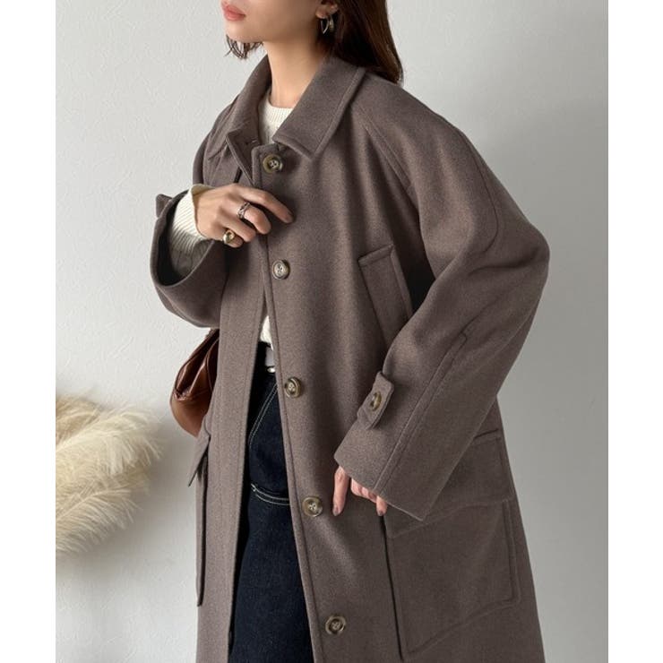 ロング丈比翼ステンカラーコート | Classical Elf  | 詳細画像17 