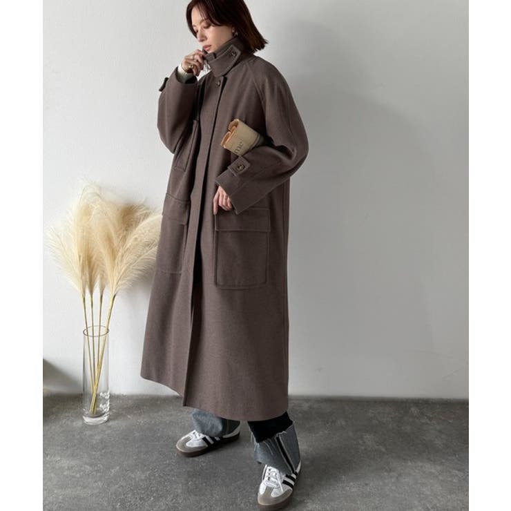 ロング丈比翼ステンカラーコート | Classical Elf  | 詳細画像20 