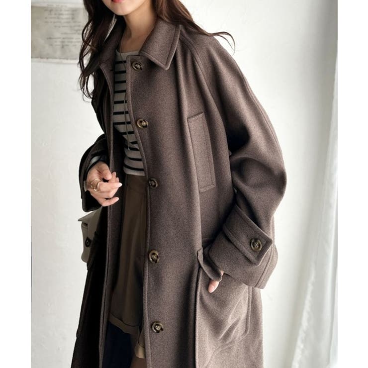 ロング丈比翼ステンカラーコート | Classical Elf  | 詳細画像21 