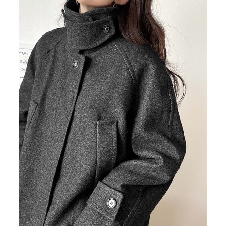 ロング丈比翼ステンカラーコート | Classical Elf  | 詳細画像35 