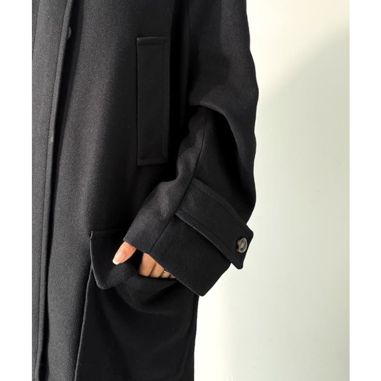 ロング丈比翼ステンカラーコート | Classical Elf  | 詳細画像40 