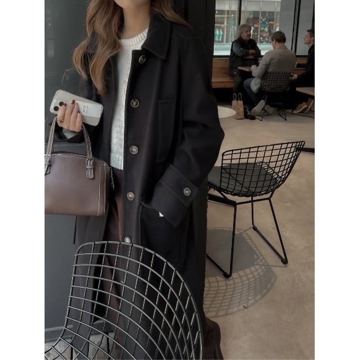 ロング丈比翼ステンカラーコート | Classical Elf  | 詳細画像44 