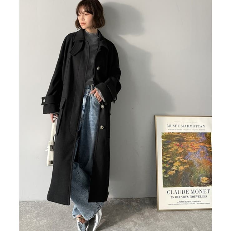 ロング丈比翼ステンカラーコート | Classical Elf  | 詳細画像2 