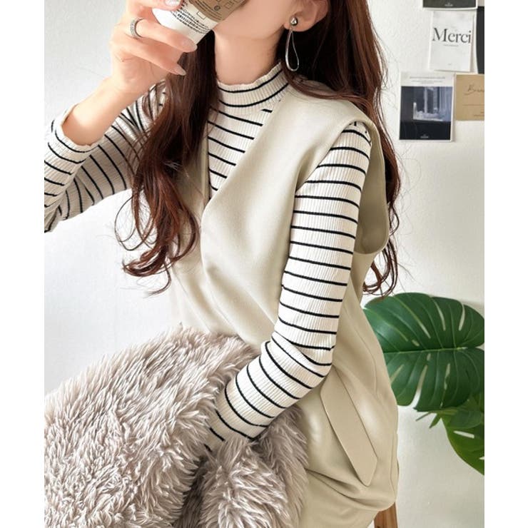 The Simple Folk サロペット 1枚でキマる私スタイル。フラップポケットVネックサロペット[品番