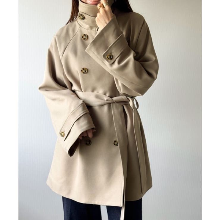 瞬間、きちんと見え。1枚あれば着回し自由自在。ケープ付きスタンド