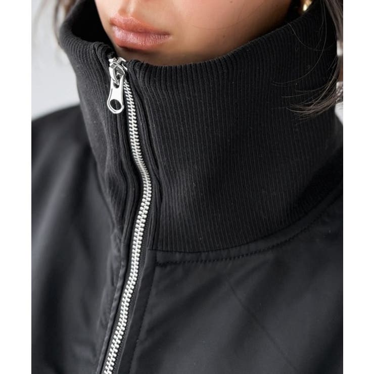 華奢見えボリュームアウター♪衿リブウエストドロストバルーンパディングコート | Classical Elf  | 詳細画像23 