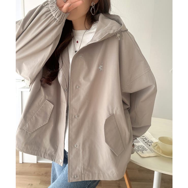 大人の抜け感。ボリュームスリーブ ショート丈 マウンテンパーカー | Classical Elf  | 詳細画像24 