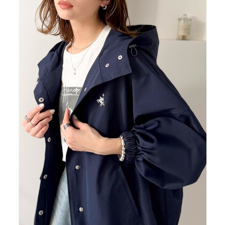 大人の抜け感。ボリュームスリーブ ショート丈 マウンテンパーカー | Classical Elf  | 詳細画像32 