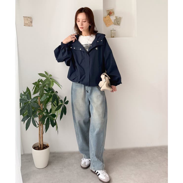 大人の抜け感。ボリュームスリーブ ショート丈 マウンテンパーカー | Classical Elf  | 詳細画像34 