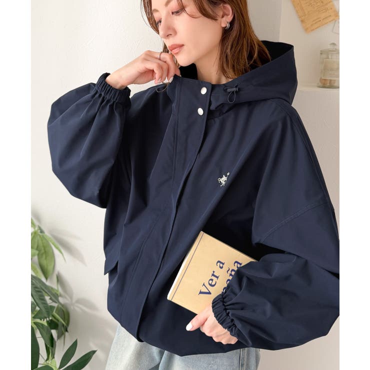 大人の抜け感。ボリュームスリーブ ショート丈 マウンテンパーカー | Classical Elf  | 詳細画像38 