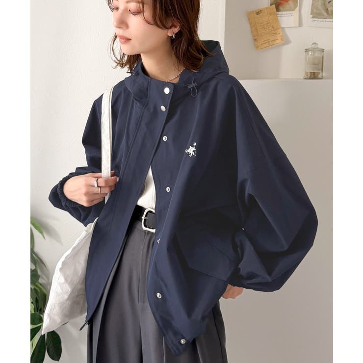 大人の抜け感。ボリュームスリーブ ショート丈 マウンテンパーカー | Classical Elf  | 詳細画像40 