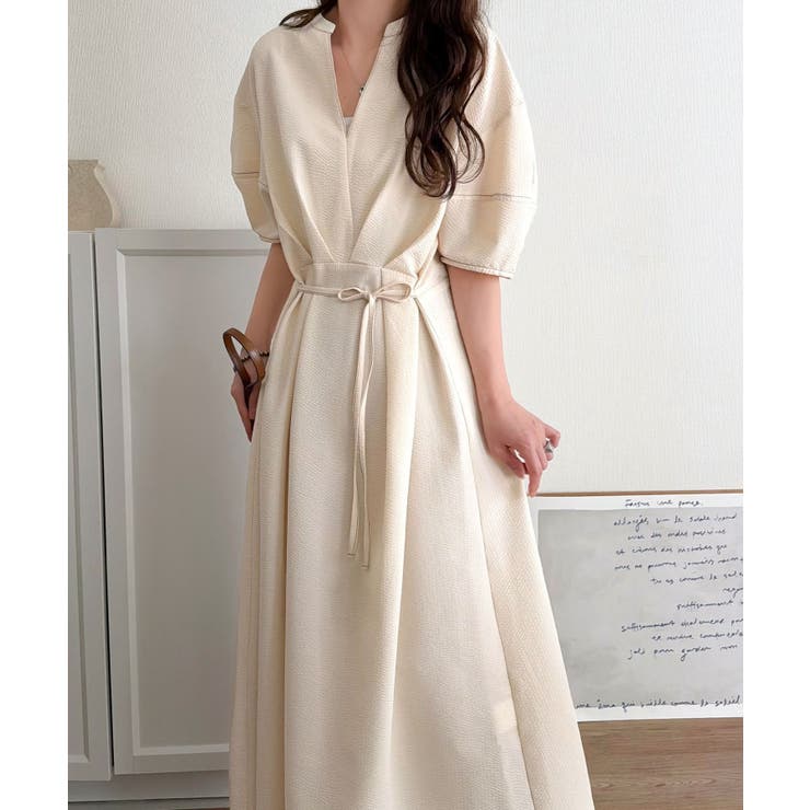 【UVカット 防シワ 吸水速乾機能付き】涼しさも美しさも、さらっと叶える。サッカ… | Classical Elf  | 詳細画像3 