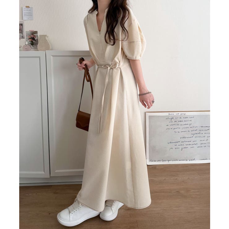 【UVカット 防シワ 吸水速乾機能付き】涼しさも美しさも、さらっと叶える。サッカ… | Classical Elf  | 詳細画像4 