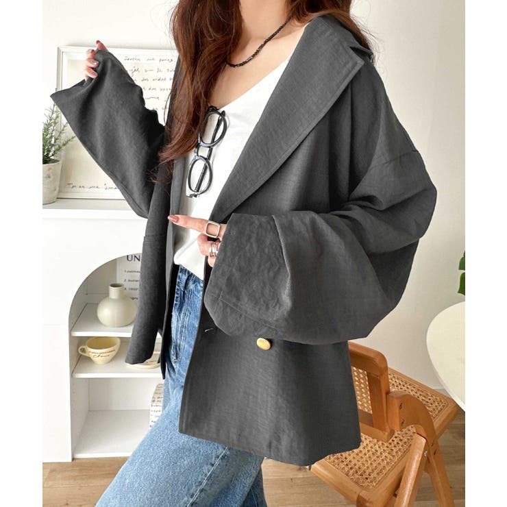 【UVカット、防シワ、接触冷感、吸水速乾機能付き】さらり羽織れるライトさで、楽な… | Classical Elf  | 詳細画像25 