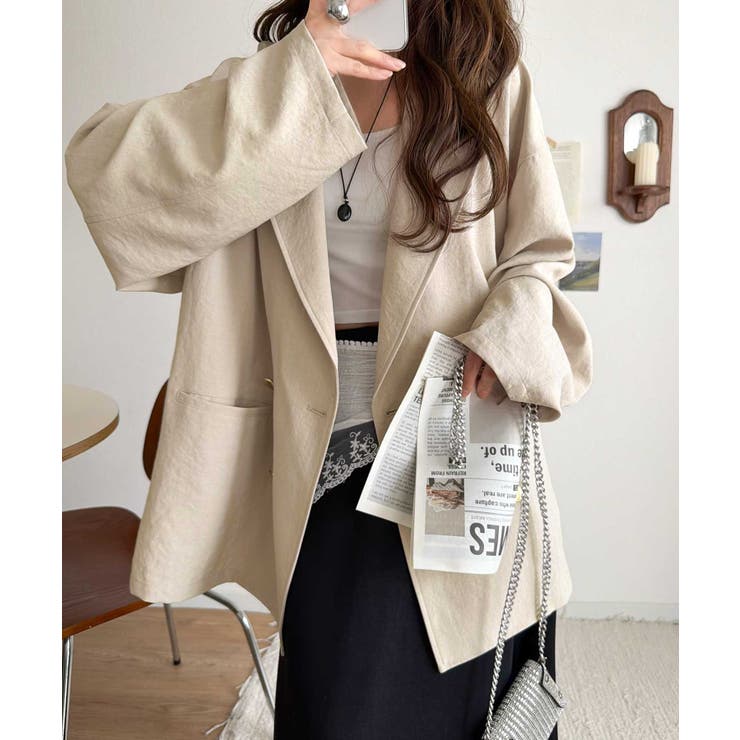 【UVカット、防シワ、接触冷感、吸水速乾機能付き】さらり羽織れるライトさで、楽な… | Classical Elf  | 詳細画像40 