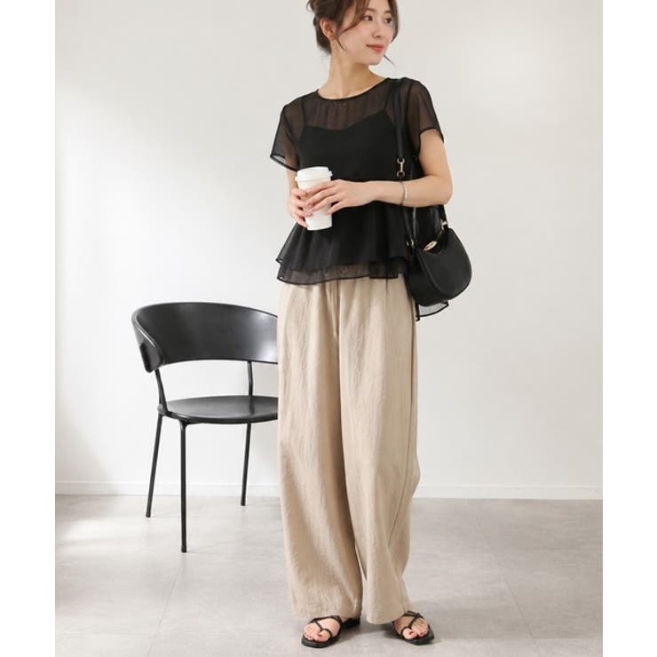 【接触冷感機能付き】涼感叶う！この夏、優勝item。【 3℃】ウエストタックワイ… | Classical Elf  | 詳細画像27 