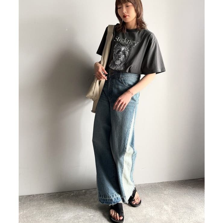 【関税込】DVF ★エレガントで毎日が特別に★半袖トップス 上品カジュアルを楽しむ。シルケット風アニマルTシャツ（半袖