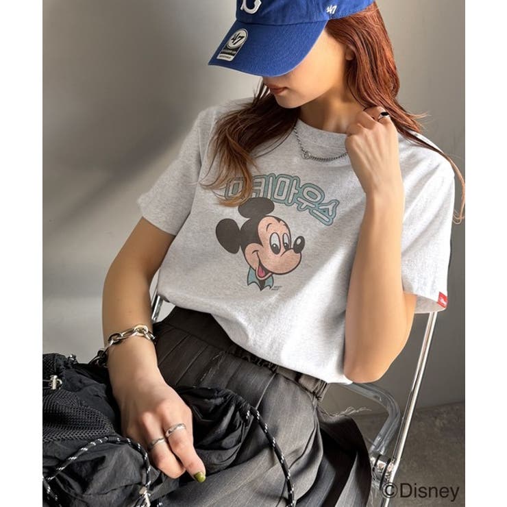 韓国風が今っぽい。ディズニーキャラクターデザイン半袖Tシャツ | Classical Elf  | 詳細画像12 