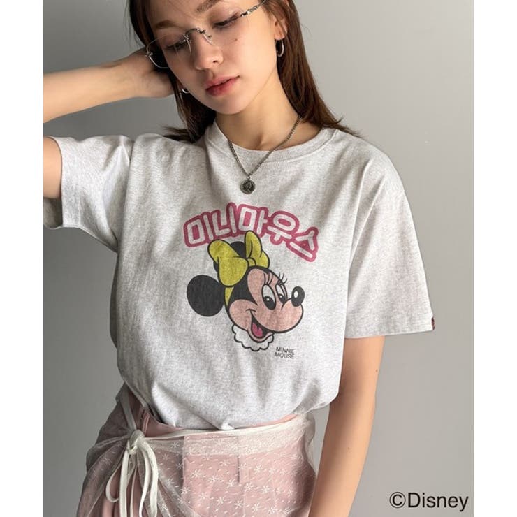 韓国風が今っぽい。ディズニーキャラクターデザイン半袖Tシャツ | Classical Elf  | 詳細画像21 