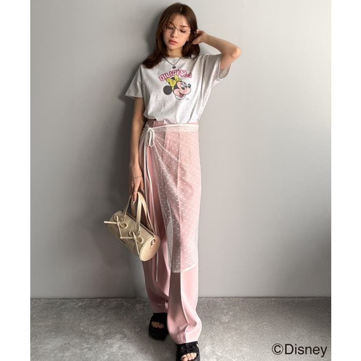 韓国風が今っぽい。ディズニーキャラクターデザイン半袖Tシャツ | Classical Elf  | 詳細画像22 