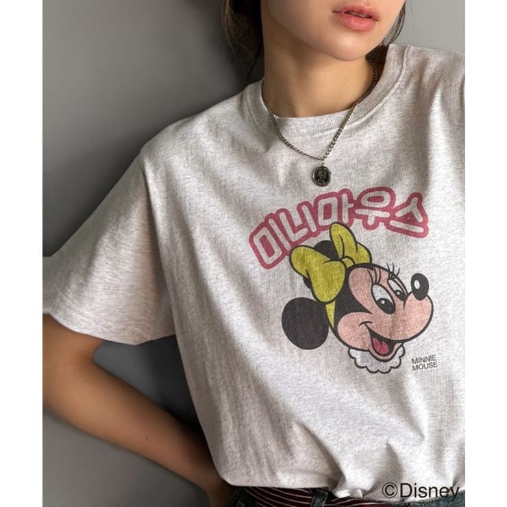 韓国風が今っぽい。ディズニーキャラクターデザイン半袖Tシャツ | Classical Elf  | 詳細画像27 