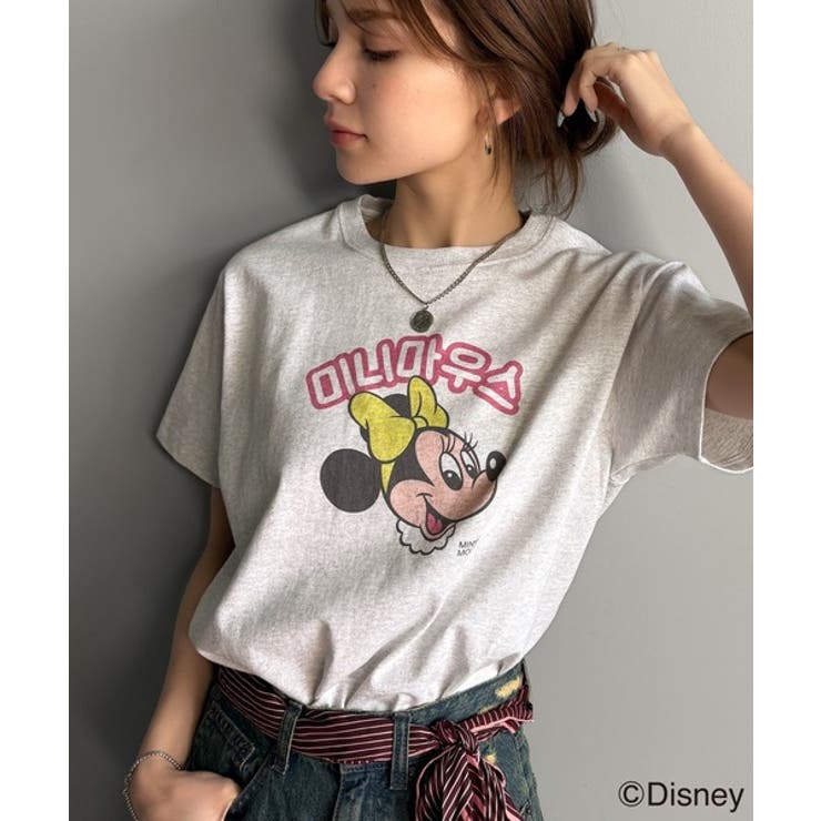 韓国風が今っぽい。ディズニーキャラクターデザイン半袖Tシャツ | Classical Elf  | 詳細画像28 