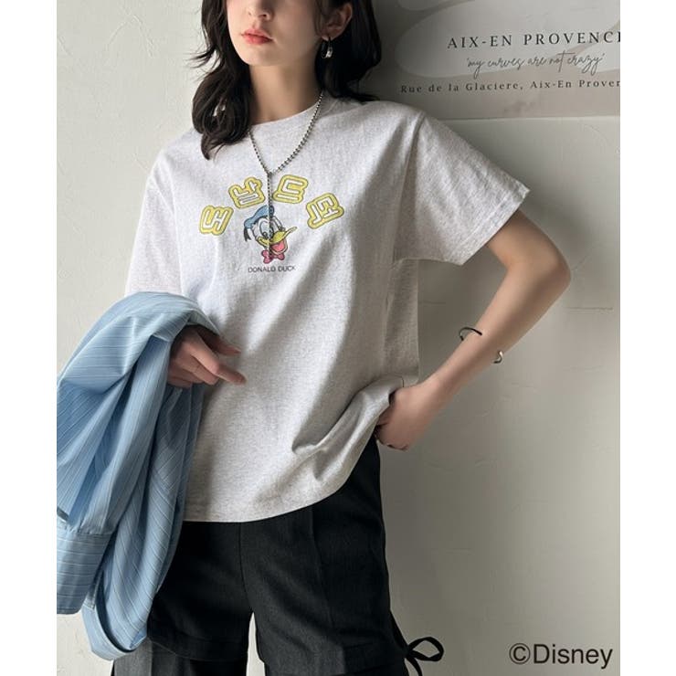 韓国風が今っぽい。ディズニーキャラクターデザイン半袖Tシャツ | Classical Elf  | 詳細画像33 