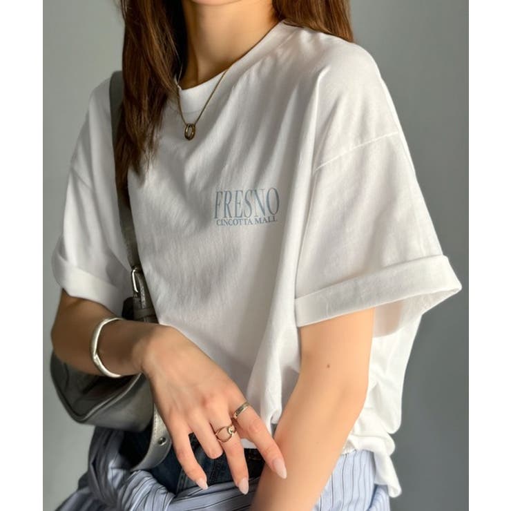 纏うだけで、洒落感アップデート◎綿100％ニュースペーパーロゴプリントオーバーサ… | Classical Elf  | 詳細画像4 