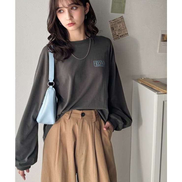 纏うだけで、洒落感アップデート◎綿100％ニュースペーパーロゴプリントオーバーサ… | Classical Elf  | 詳細画像42 