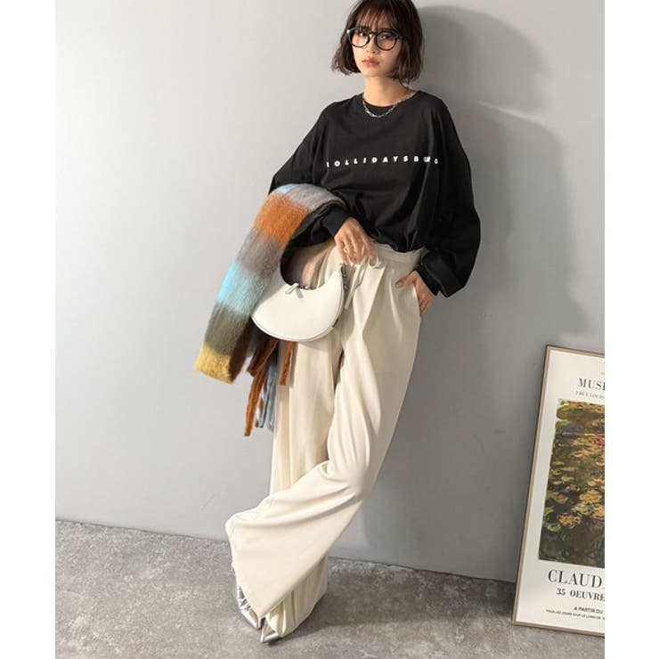 大人の上品カジュアルを楽しむ。ゆったりシルエット 綿100％シルケット風シンプル… | Classical Elf  | 詳細画像18 