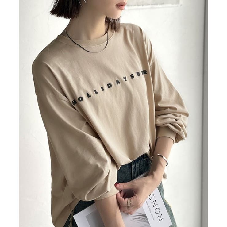 ベージュ | 大人の上品カジュアルを楽しむ。ゆったりシルエット 綿100％シルケット風シンプル… | Classical Elf 