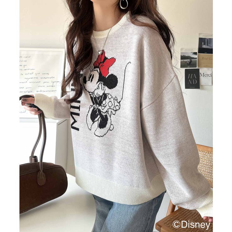 数量限定！存在感たっぷり、大人可愛い♪「ディズニー」「ミニー」ジャガードビッグシ… | Classical Elf  | 詳細画像9 