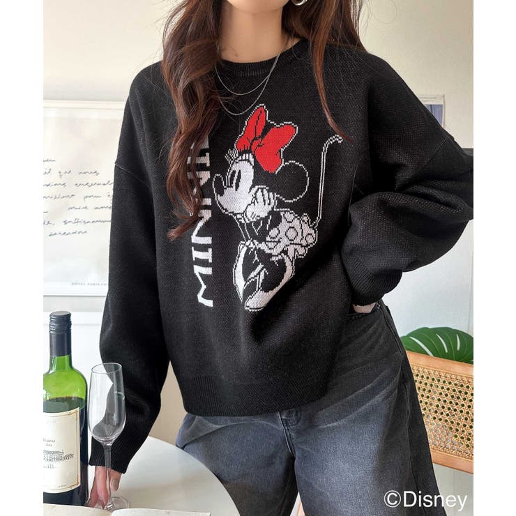 数量限定！存在感たっぷり、大人可愛い♪「ディズニー」「ミニー」ジャガードビッグシ… | Classical Elf  | 詳細画像16 