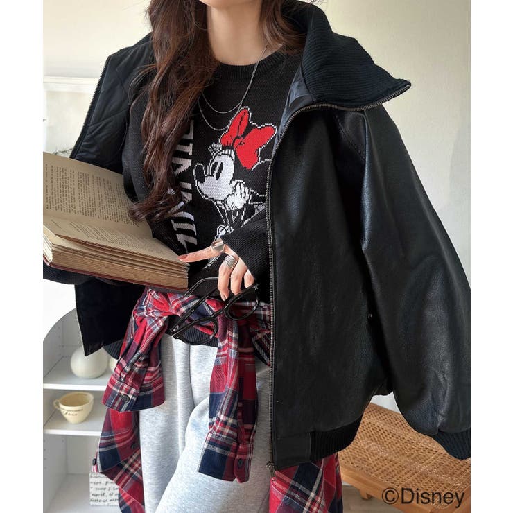 数量限定！存在感たっぷり、大人可愛い♪「ディズニー」「ミニー」ジャガードビッグシ… | Classical Elf  | 詳細画像17 