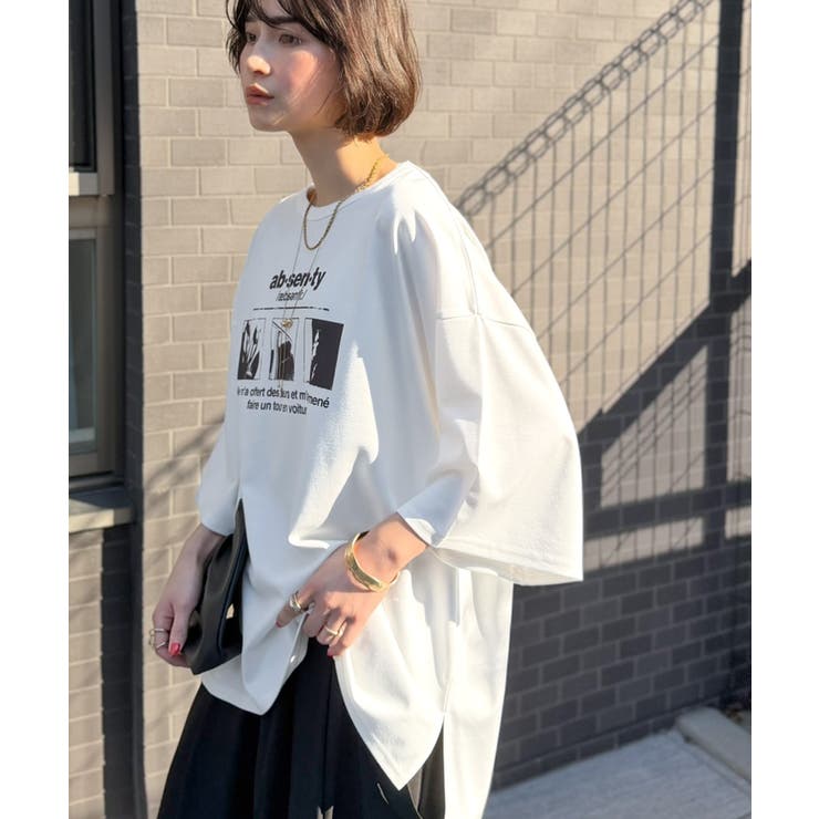 ただのTシャツで、終わらない。フォトグラフィックオーバーサイズダンボールTシャツ… | Classical Elf  | 詳細画像4 