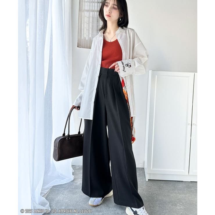 可愛さ100％！ランダム刺繍ストライプシャツ | Classical Elf  | 詳細画像3 