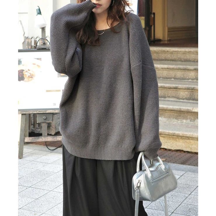 ヘルシーな肌見せで上品さを演出♪2way仕様の万能深Uニットカーディガン | Classical Elf  | 詳細画像37 