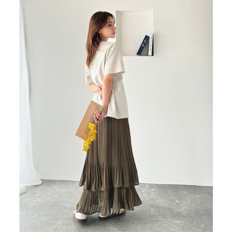 ゆらりシルエットなびく。プリーツシアーティアードスカート | Classical Elf  | 詳細画像39 