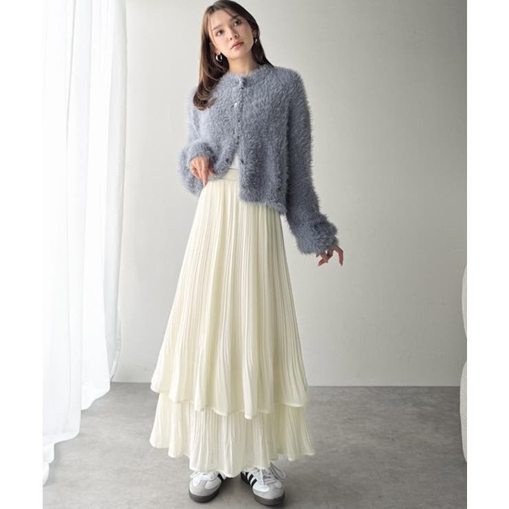 ゆらりシルエットなびく。プリーツシアーティアードスカート | Classical Elf  | 詳細画像14 