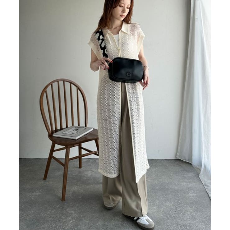 気取らないのに、おしゃれ見え。エンボスショルダーバッグ | Classical Elf  | 詳細画像10 