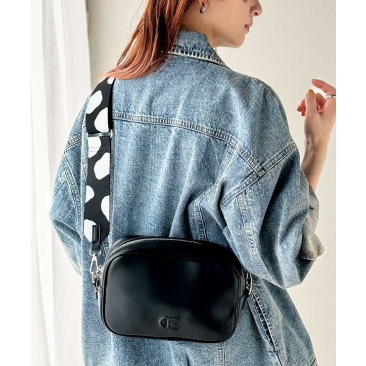 気取らないのに、おしゃれ見え。エンボスショルダーバッグ | Classical Elf  | 詳細画像7 