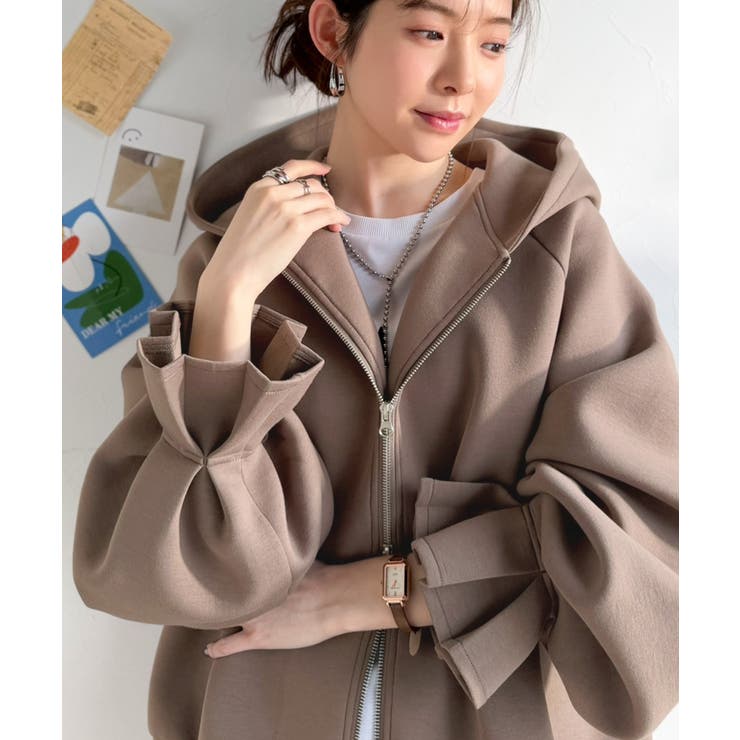 ふんわり、ゆったり、袖にキュン♪ダブルジップキャンディスリーブマシュマロダンボー… | Classical Elf  | 詳細画像14 