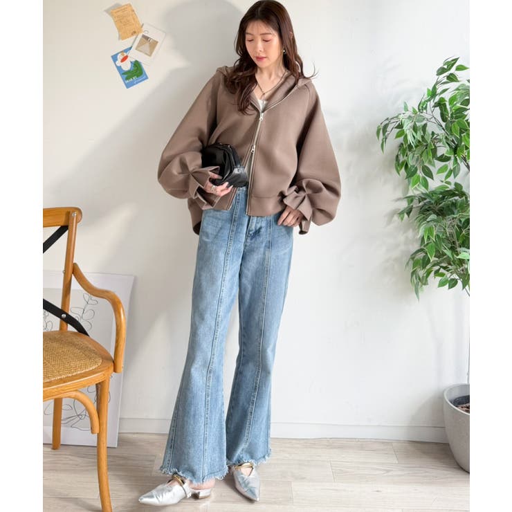 ふんわり、ゆったり、袖にキュン♪ダブルジップキャンディスリーブマシュマロダンボー… | Classical Elf  | 詳細画像18 