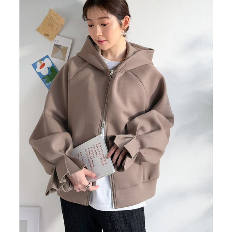 ふんわり、ゆったり、袖にキュン♪ダブルジップキャンディスリーブマシュマロダンボー… | Classical Elf  | 詳細画像21 