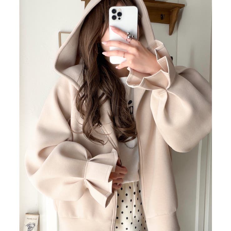 ふんわり、ゆったり、袖にキュン♪ダブルジップキャンディスリーブマシュマロダンボー… | Classical Elf  | 詳細画像24 